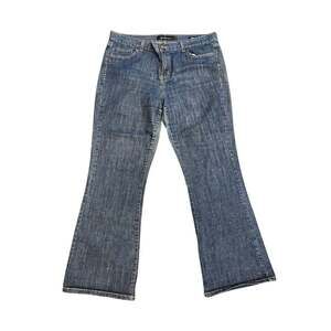 Calvin Klein Jeans Flare Fit Bootcut Plus Size 16 Denim Cotton Casual Western